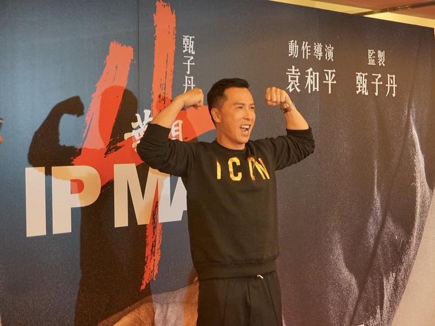 Donnie Yen at the Ip Man 4 wrap party